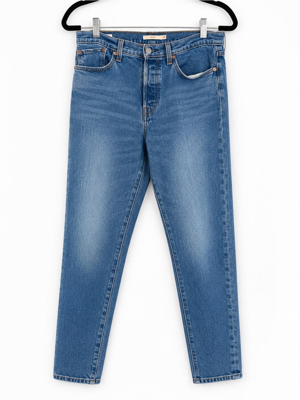 Levi’s Wedgie Straight High Rise Jeans | Medium Wash | 29